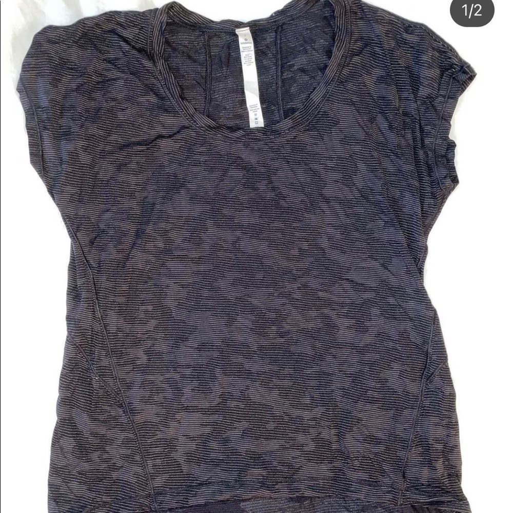 Lululemon Camo tshirt
